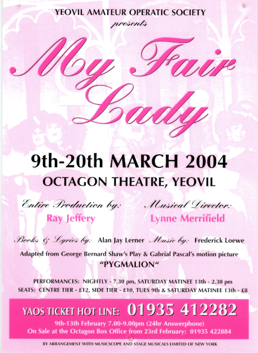 Poster for My Fair Lady 2004